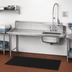 Thumbnail image #2 for Advance Tabco Straight-Soil Left Dish Table with Pre-Rinse Sink, 107 Inch, 16 Gauge 304 Stainless Steel