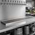 Thumbnail image #2 for 72-Inch Surface Mount Stainless Steel Drip Tray Trough with Perforated Screen