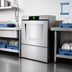Thumbnail image #2 for Hobart LXn High-Temperature Sanitizing Undercounter Dishwasher, 17-Inch Door Opening, 32 Racks/Hour