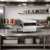 Thumbnail image #3 for Ovention Conveyor C2000 Ventless Rapid-Cook Countertop Conveyor Oven
