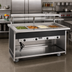 Thumbnail image #2 for Atlas Metal BLH-3-OT 3-Well Mobile Electric Hot Food Serving Counter