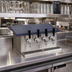 Thumbnail image #2 for Glastender Underbar Glycol-Cooled 5-Faucet Draft Dispensing Tower, Stainless Steel