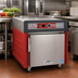 Thumbnail image #2 for Metro C5 4 Series Insulation Armour Plus Under Counter Mobile Heated Holding Cabinet, Solid Door, Universal Wire Slides, 120V