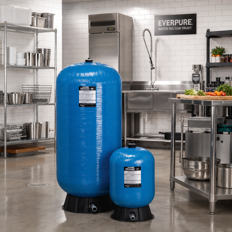 Product image #2 for Everpure ROmate 120 Hydropneumatic Reverse Osmosis Storage Tank, 35.4 Gallons