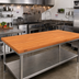 Thumbnail image #2 for Boos Block American Cherry Edge Grain Kitchen Countertop, 84 x 38 x 1-1/2 Inch, Penetrating Oil Finish