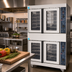 Thumbnail image #2 for Wolf WC44GD Quick Ship Full-Size Double Deck Gas Convection Oven