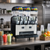 Thumbnail image #2 for Omega OFS30 Commercial High Performance Triple-Bowl Granita Machine with Lighted Top Panel