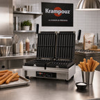 Thumbnail image #2 for Eurodib USA Krampouz WECDVAAS Churro Grill, 180° Opening, 120V, 60Hz, 1-Phase