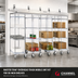 Thumbnail image #2 for Master Trak Overhead Track Mobile Unit Kit for 30-Inch Shelves