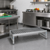 Thumbnail image #2 for Fermostock 59 x 18 x 12-Inch Aluminum Dunnage Rack with 600 lb. Shelf Capacity