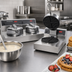 Thumbnail image #2 for Silverstone Single Countertop Round Waffle Baker with Digital Programmable Controls, 240V