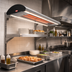 Thumbnail image #2 for Hatco Glo-Ray 30-Inch Curved Lighted Infrared Strip Heater with Dual LED Lights