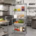 Thumbnail image #2 for EagleGard 5-Tier Add-On Wire Shelving Unit, 24 x 21 x 86 Inches, Hybrid Epoxy Finish
