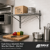 Thumbnail image #2 for Eagle Group Adjustable Post Wire Wall Mount Prepackaged Mid Unit for 14-Inch Shelves, Stainless Steel