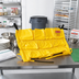 Thumbnail image #3 for BRUTE Yellow Vinyl Caddy Bag with 12 Pockets, 20-Inch Deep x 20-1/2-Inch High