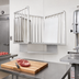Thumbnail image #2 for John Boos Wall-Mount Aluminum Meat Boat Rack, 72 x 20 Inches