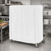 Thumbnail image #2 for Metro Waterproof White Cart Cover for Queen Mary & Banquet Carts, 60 x 21 x 62 Inches