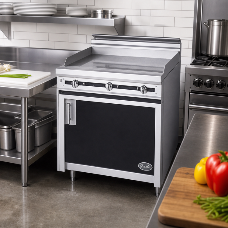 Product image #2 for Jade Titan JTRH-2FHT-36 36-Inch Gas French Top Range with Standard Oven