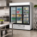 Thumbnail image #2 for Beverage-Air MarketMax Three-Section Reach-In Glass Door Merchandiser Refrigerator