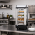 Thumbnail image #3 for Migali Competitor Series Countertop Heated Food Display Case, 13.4-Inch Wide, Full Service, Straight Glass Front