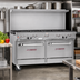 Thumbnail image #2 for Southbend Ultimate 60-Inch Gas Restaurant Range with 8 Open Burners and 2 Convection Ovens