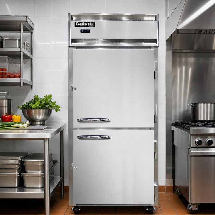 Product image #2 for Continental Refrigerator 1FXNHD One-Section Extra-Wide Reach-In Freezer