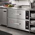 Thumbnail image #2 for Hatco HDW-2B Built-In Two-Drawer Stainless Steel Warming Drawer with Thermostatic Controls
