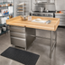 Thumbnail image #2 for Advance Tabco Bakers' Top Wood Work Table with 3 Drawer Tiers, 84 x 36 Inches
