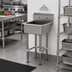 Thumbnail image #2 for Advance Tabco Freestanding Stainless Steel Service Sink with 24