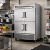 Thumbnail image #2 for True T-Series Two-Section Reach-In Freezer with 4 Half Solid Doors, 54 1/8-Inch Wide