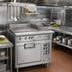 Thumbnail image #3 for Lang Marine 36-Inch Heavy Duty Electric Range with Standard Oven Base, 2 Hot Tops and 2 French Plates