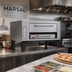 Thumbnail image #2 for Marsal SD-1048 Gas Deck Pizza Oven with Brick Deck, 10-Inch Chamber, and 4-Pie Capacity