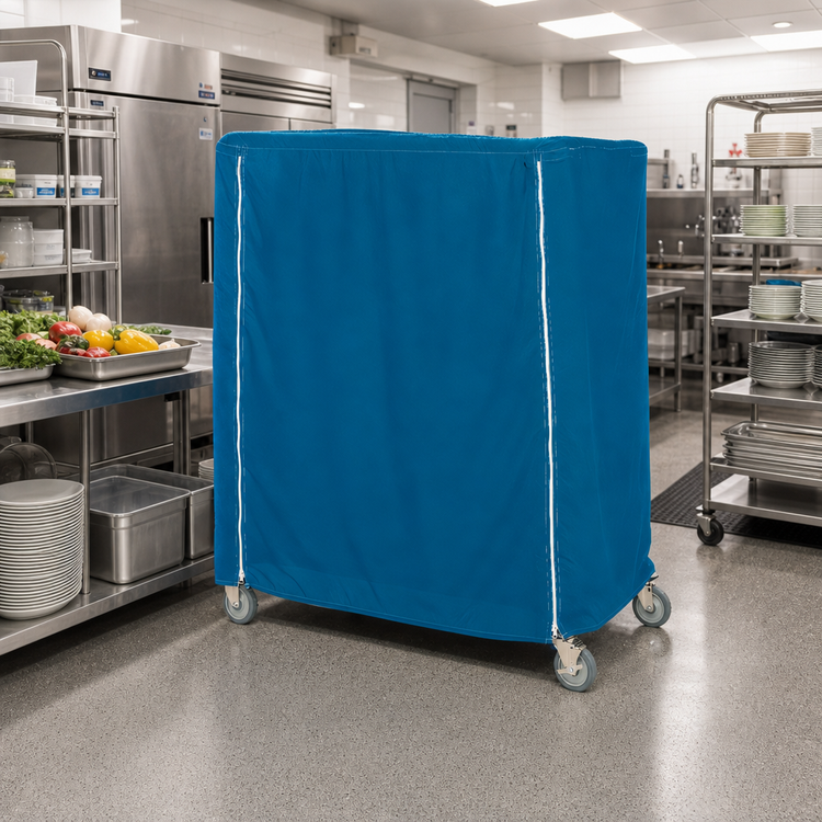 Product image #2 for Metro Waterproof Cart Cover for 48 x 24 x 54 Inch Queen Mary & Banquet Carts