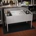 Thumbnail image #2 for Krowne Royal Series 48-Inch Underbar Multi-Station Ice Bin with Center Ice Bin, Bottle Wells, and 10-Circuit Cold Plate