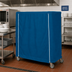 Thumbnail image #2 for Metro Queen Mary & Banquet Cart Cover, 60 x 24 x 54 Inches, Uncoated Nylon, Mariner Blue