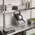Thumbnail image #2 for John Boos Printer Shelf with 8 x 16 Inch Deck, Under Overshelf Mounting