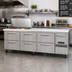 Thumbnail image #2 for Continental Refrigerator RA93N12M-D 93-Inch Mighty Top 12-Pan Refrigerated Sandwich Prep Table with 6 Drawers