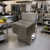 Thumbnail image #3 for Underbar Ice Bin with 8-Circuit Aluminum Cold Plate, 80 lb Capacity, 304 Stainless Steel