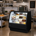 Thumbnail image #2 for True 48-1/4-Inch Full-Service Refrigerated Curved Glass Bakery Display Case
