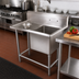 Thumbnail image #2 for John Boos Pro-Bowl 1-Compartment Sink with Left Drainboard, 18 x 18 x 14-Inch Bowl