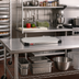 Thumbnail image #2 for Metro Super Erecta 18-Gauge 24 x 14 Inch Flat Solid Stainless Steel Shelf with Ship's Edge