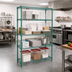 Thumbnail image #2 for EagleGard 4-Tier Stationary Starter Wire Shelving Unit, 48