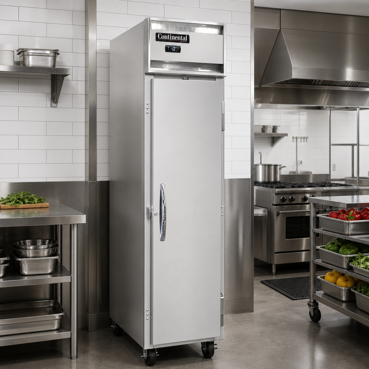 Product image #2 for Continental Refrigerator 1FSENSS Slim Line One-Section Reach-in Freezer