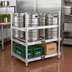 Thumbnail image #2 for John Boos Aluminum Rear Keg Strap for 42-Inch x 20-Inch Keg Rack