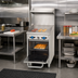 Thumbnail image #2 for Comstock-Castle 24-Inch Commercial Gas Range with 3/4-Inch Griddle and Space-Saver Oven
