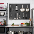 Thumbnail image #2 for Cambro Camshelving® Elevation EWSFP3048110 Wall-Mounted Peg Board, ABS Plastic, 30 x 48 Inches, Black