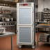 Thumbnail image #2 for Metro C5 6 Series Full-Height Insulated Mobile Heated Holding Cabinet with Dutch Double-Pane Tempered Glass Doors