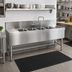 Thumbnail image #2 for Spec-Bar 66-Inch Four-Compartment Underbar Sink Unit with Left Drainboard and Faucet
