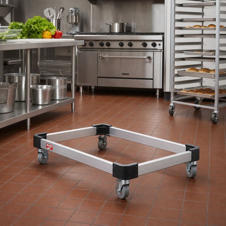 Product image #2 for Metro 48 x 24 Inch Aluminum Truck Dolly Frame with Corner Bumpers