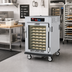 Thumbnail image #2 for Metro C5 9 Series 1/2-Height Mobile Controlled Humidity Heated Holding and Proofing Cabinet with Lip Load Slides and Glass Door, 17-Pan Capacity